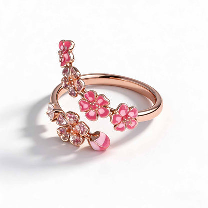 PEACH BLOSSOM - 【RING】 | 925 STERLING SILBER