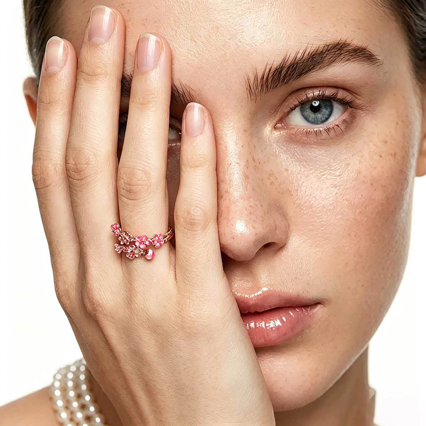 PEACH BLOSSOM - 【RING】 | 925 STERLING SILBER